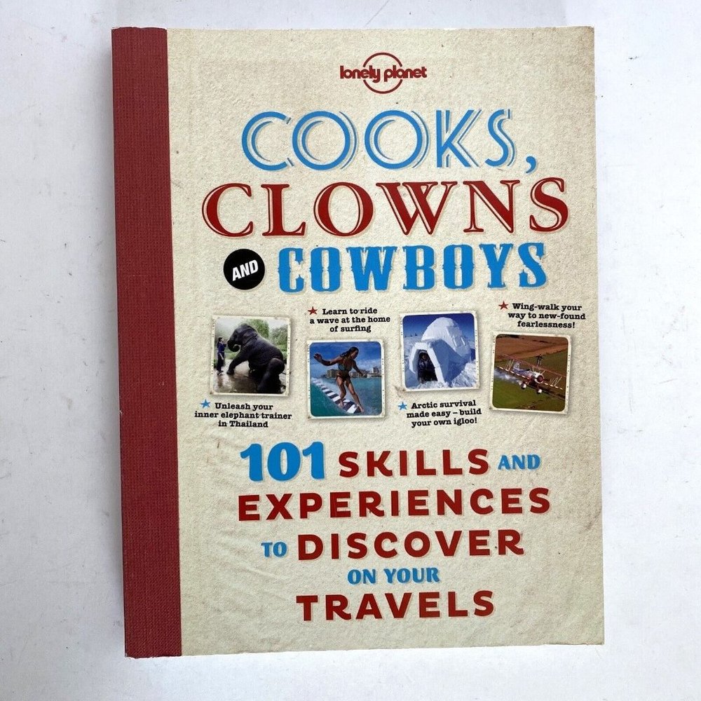 2012 Lonely Planet Cooks Clowns And Cowboys Travel Discovery Softbound Book Used